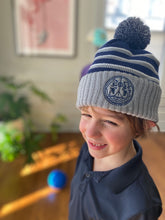 Load image into Gallery viewer, Memphis Hoops Pom Pom Beanie