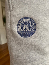 Load image into Gallery viewer, Memphis Basketball Crest Grey Nike Sweatpants